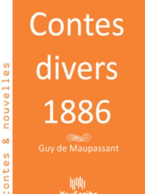 cover image of Contes divers 1886